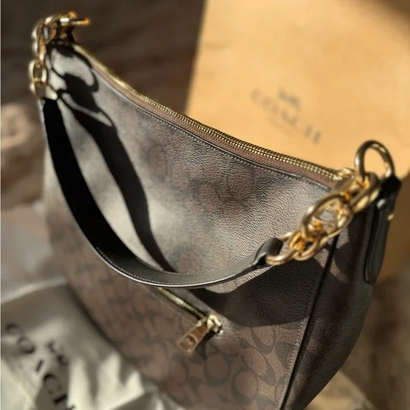Coach Zip Shoulder Bag